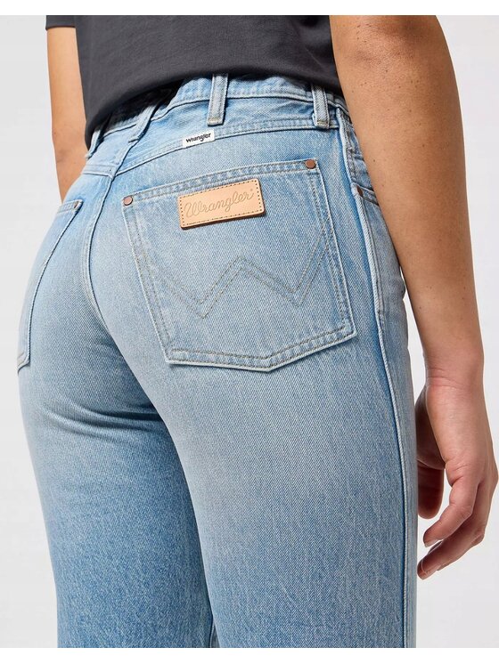 Wrangler Wrangler Jeansy Sunset 651 Niebieski Straight Fit