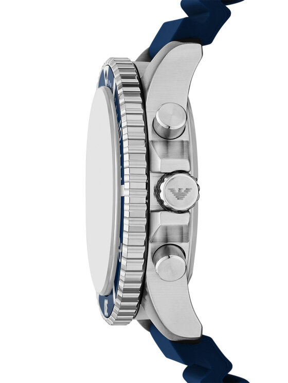Emporio Armani Emporio Armani Laikrodis World Explorer AR11696 Tamsiai mėlyna