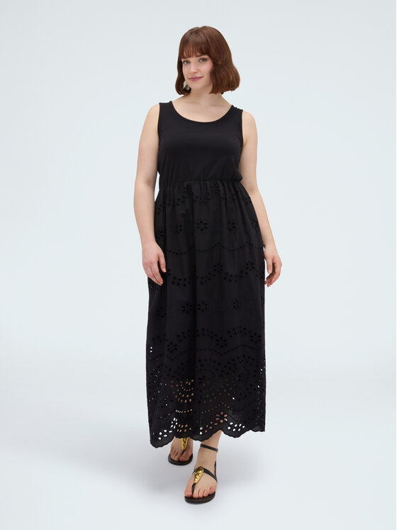 Fiorella Rubino Fiorella Rubino Sukienka wieczorowa 7064L001258N0Z3 Czarny A-Line Fit