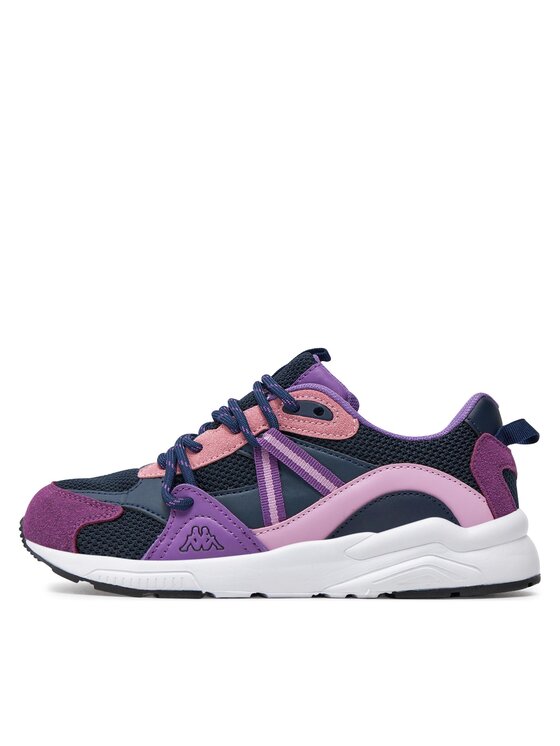 Kappa Kappa Sneakersy Logo London Kid 341E4QW Fialová