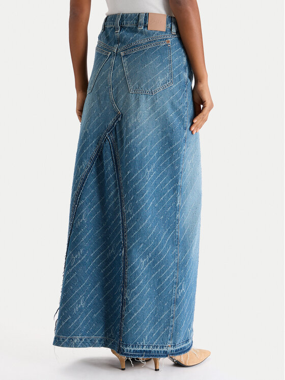 BOSS BOSS Gonna di jeans 50542445 Blu Regular Fit