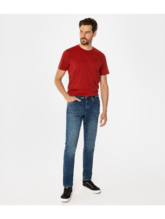 Lee Cooper Lee Cooper Jeansy JEFF Granatowy Skinny Fit
