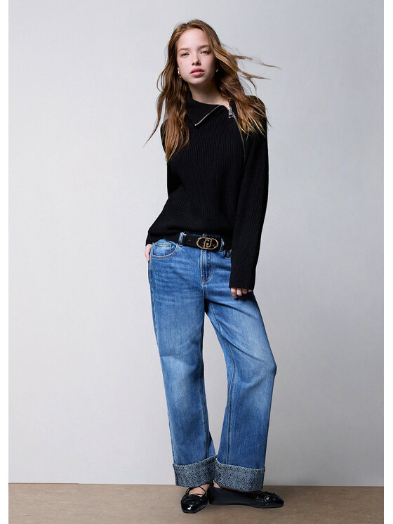 Liu Jo Liu Jo Maglione WF6216MS05122222 Nero Regular Fit