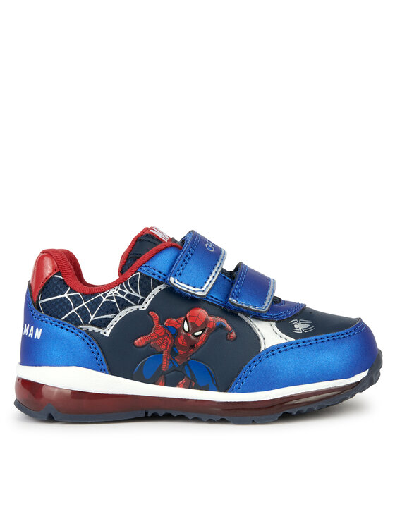 Geox Snīkeri SPIDER-MAN B Todo Boy B3684A 05054 C0735 Tumši zils