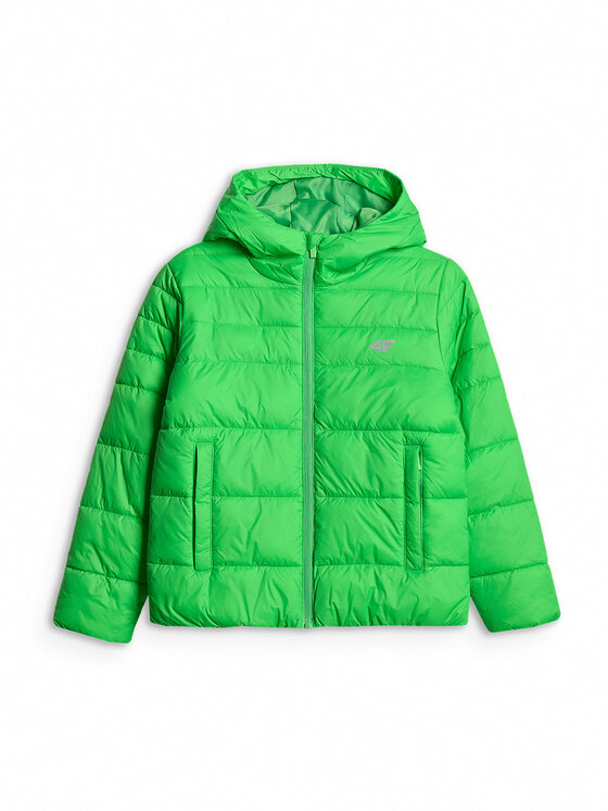 4F 4F Kurtka puchowa OUTERWEAR Zielony Regular Fit