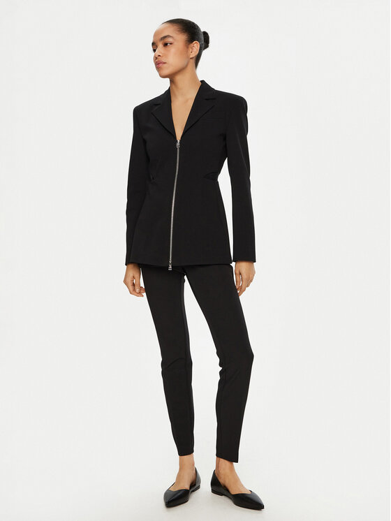 HUGO HUGO Marynarka Azera-1 50540392 Czarny Regular Fit