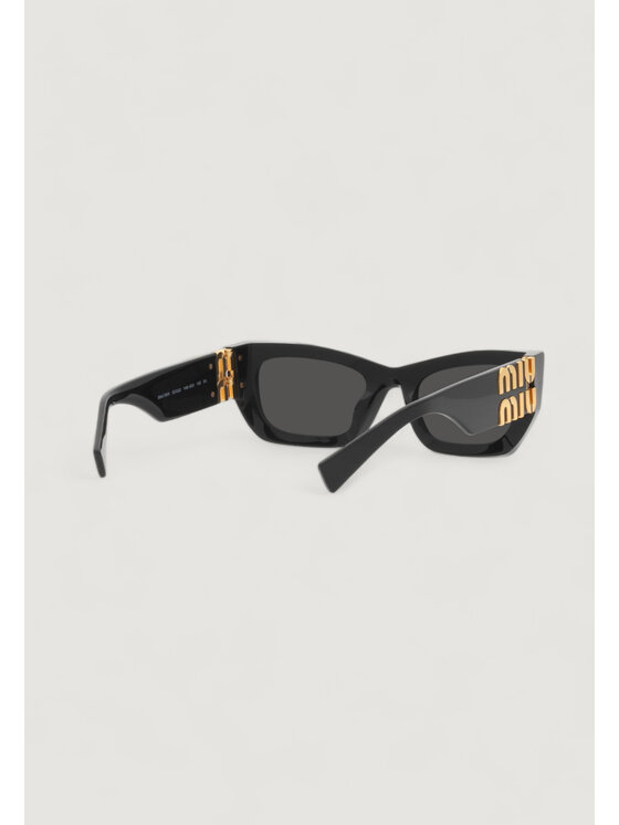 Miu Miu Miu Miu Okulary przeciwsłoneczne 0MU 09WS Czarny