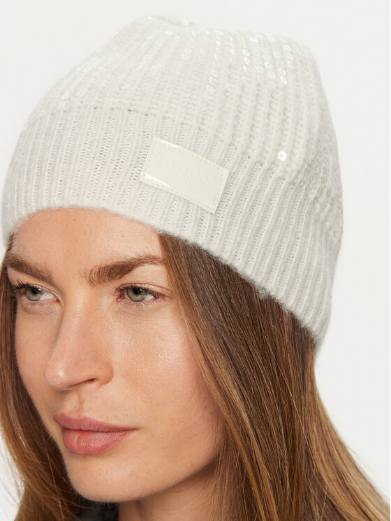 Guess Guess Шапкa Riley W4BZ26 Z3J92 Білий