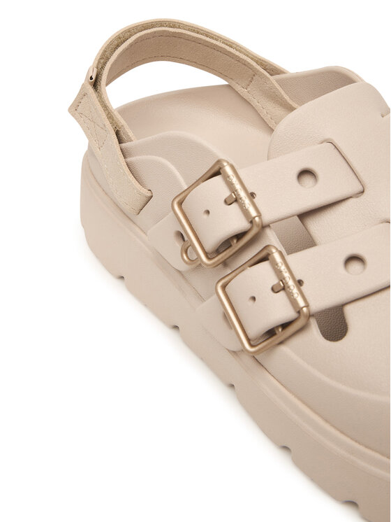 Crocs Crocs Sandały Loaferette Clog 214105 Beżowy