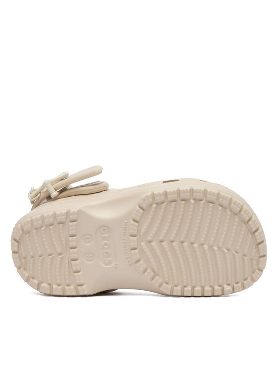 Crocs Crocs Šlepetės Classic Star Buckle Clog 213941 Šviesiai smėlinė