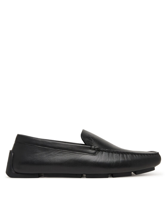 Calvin Klein Calvin Klein Mokasíny Driver Penny Embl Lth HM0HM02085 Černá