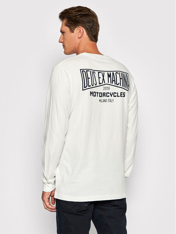 Longsleeve Leander Ls Tee DMF2011324B Bianco