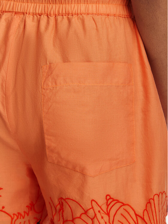 Vero Moda Vero Moda Športové kraťasy Lucia 10350997 Svetlo oranžová Regular Fit