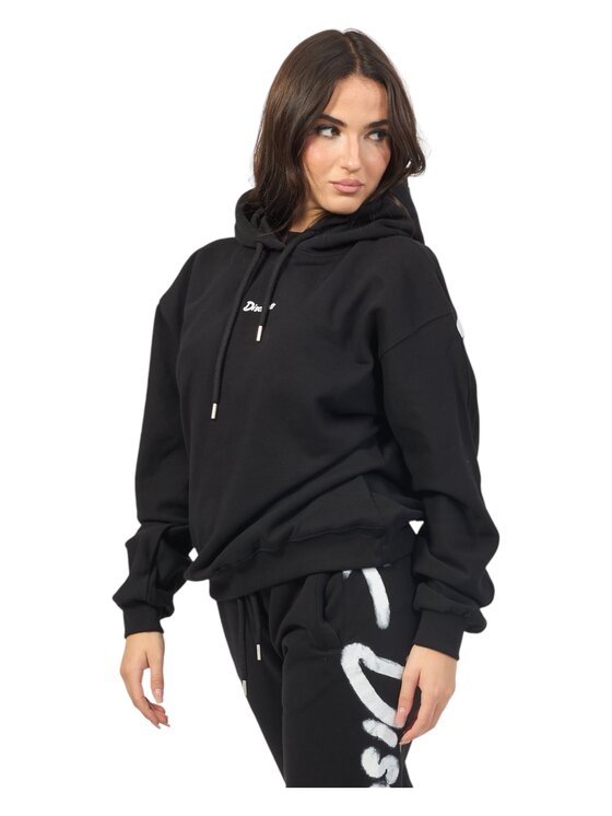 DISCLAIMER DISCLAIMER Felpa 24ids54652 Nero Regular Fit