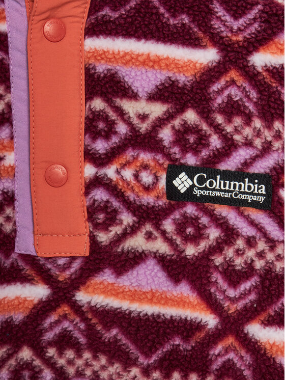 Columbia Columbia Polar Helvetia™ Half Snap Fleece Czerwony Regular Fit