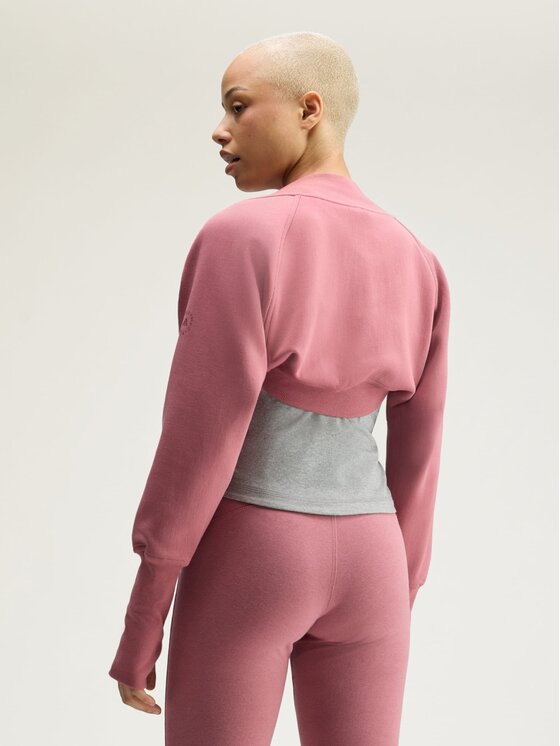adidas by Stella McCartney adidas by Stella McCartney Bluza techniczna 163007 Różowy Loose Fit