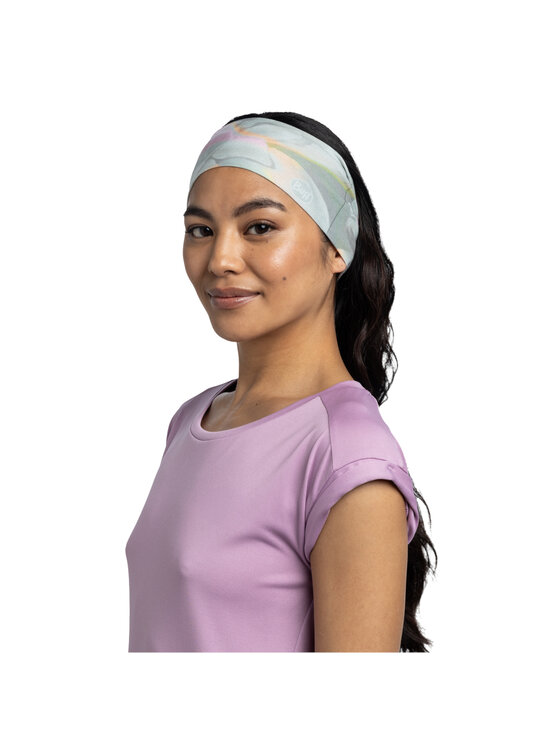 Buff Buff Fascia per capelli Buff CoolNet UV Ellipse Headband Verde