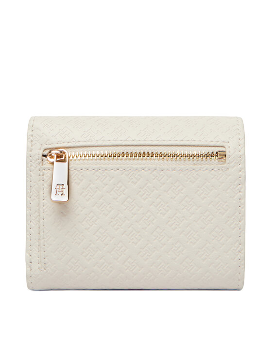 Tommy Hilfiger Tommy Hilfiger Portofel Th Icon Trifold Mono AW0AW18484 Bej