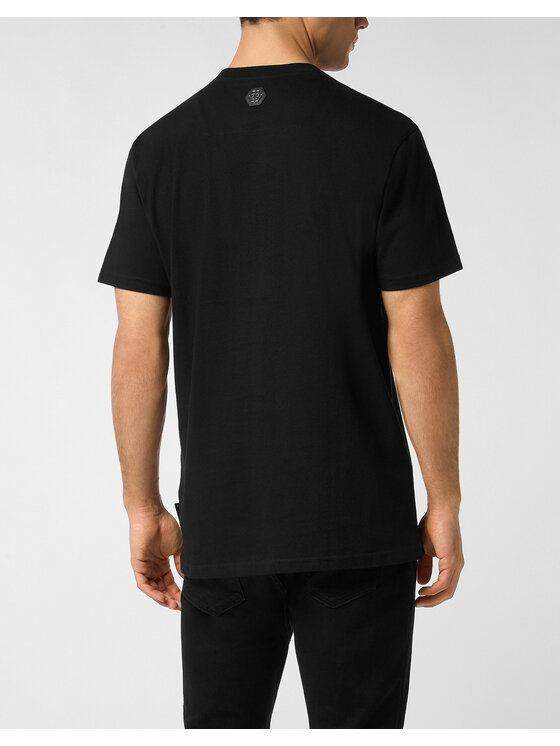 PHILIPP PLEIN PHILIPP PLEIN T-Shirt 27067 Czarny Regular Fit