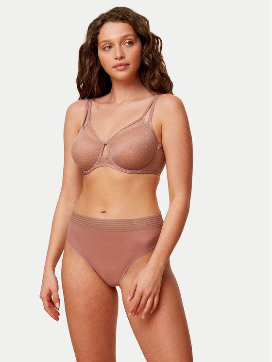 Triumph Triumph Komplekti kuulub 2 paari stringe Tempting Sheer 10218590 Beež