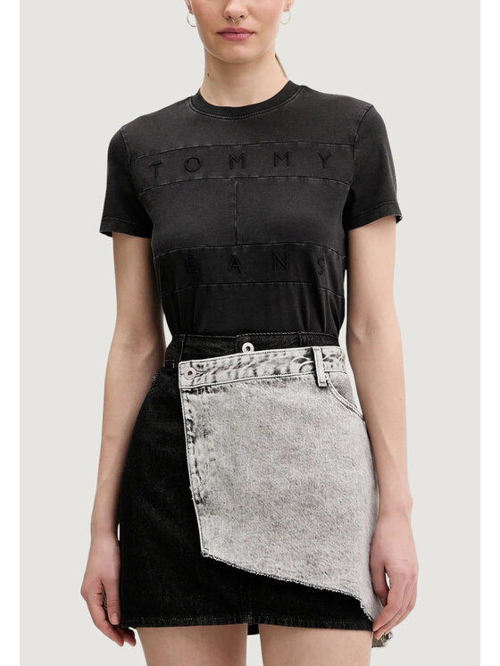 Tommy Jeans Tommy Jeans T-shirt DW0DW22539 Nero Casual Fit