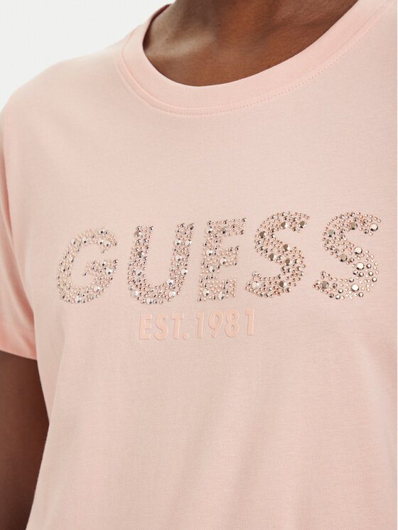 Guess Guess Тишърт W6GI15 K3035 Коралов Regular Fit