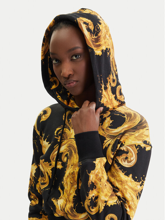 Versace Jeans Couture Versace Jeans Couture Μπλούζα 80HAI313 FS196 Μαύρο Regular Fit