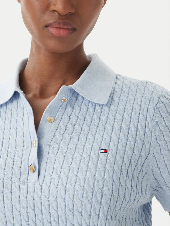 Tommy Hilfiger Tommy Hilfiger Polo WW0WW41474 Μπλε Regular Fit
