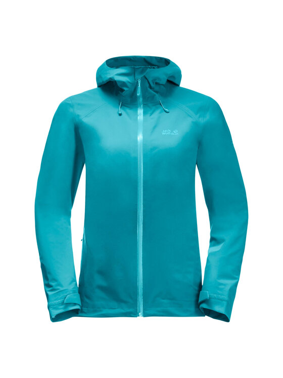 Kurtka przejściowa, rozmiar S, Niebieski, Jack Wolfskin Highest Peak 3l Jkt W