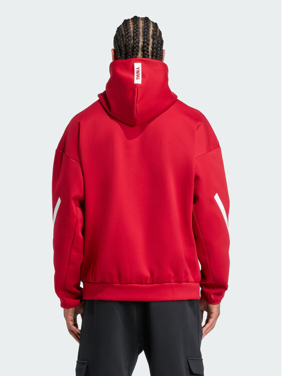 adidas adidas Bluza techniczna 157695 Czerwony Regular Fit