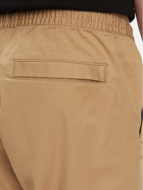 Calvin Klein Jeans Calvin Klein Jeans Jogger Monologo Badge J30J325114 Bež Skinny Fit
