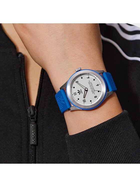 adidas Originals adidas Originals Zegarek Code Three Watch AOSY23032 Srebrny