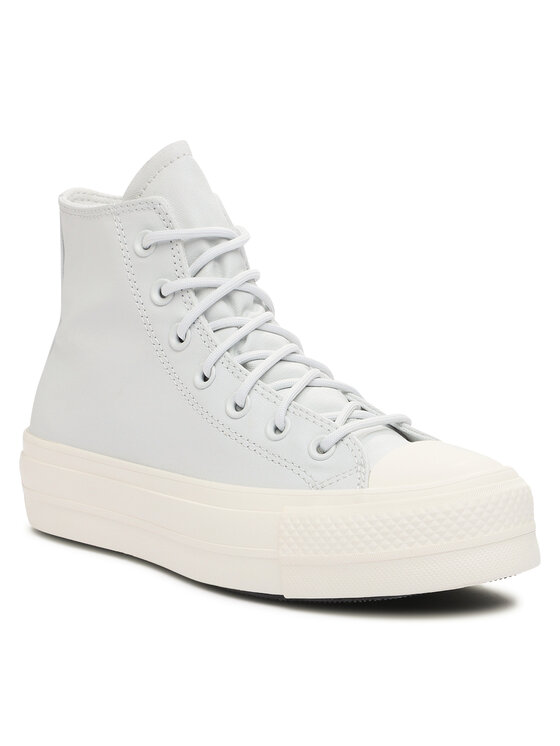 Converse Converse Trampki Chuck Taylor All Star Lift Platform Leather A05248C Błękitny
