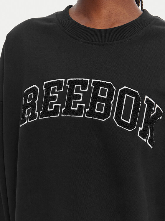 Reebok Reebok Суитшърт Reebok x Ewa Chodakowska RK25622CCW Черен Relaxed Fit
