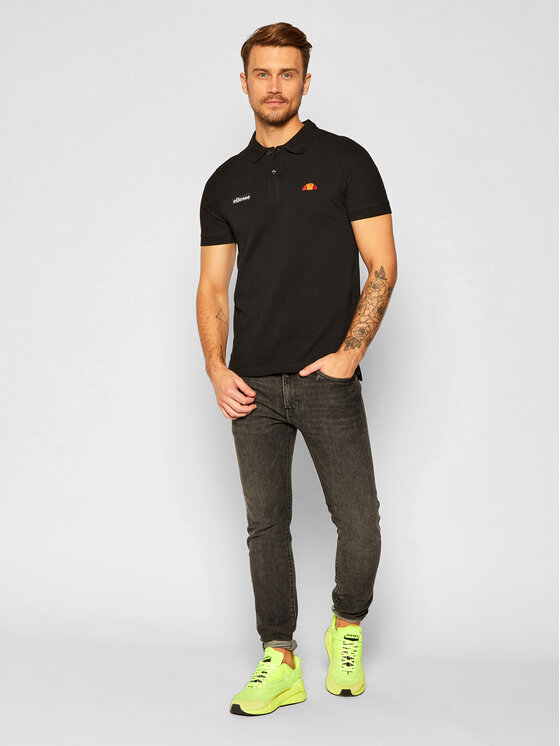 Ellesse Ellesse Polo Montura SHS04475 Crna Regular Fit