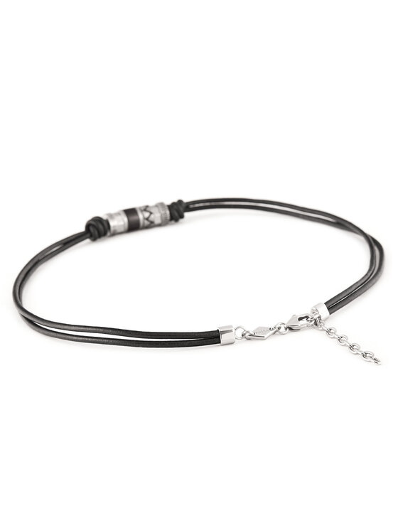 Fossil Fossil Colier JF84068040 Negru