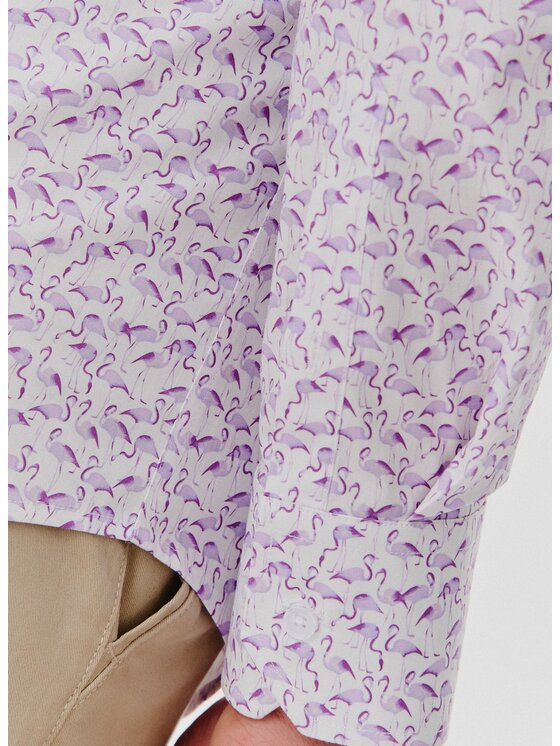 Pako Lorente Pako Lorente Koszula P24WN-1X-004 Różowy Slim Fit