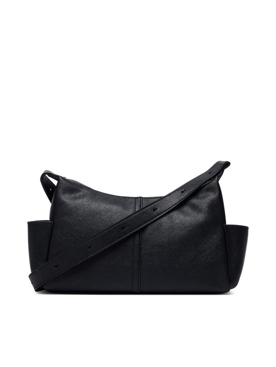 Calvin Klein Calvin Klein Torbica Pockets Monologo Crossbody LV04F3687G Crna