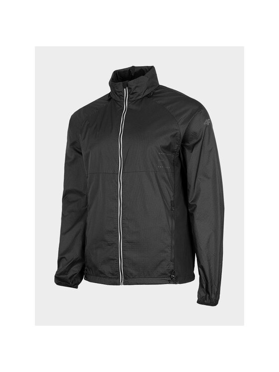 4F 4F Giacca da corsa H4Z22KUMTR010-20S Nero Regular Fit