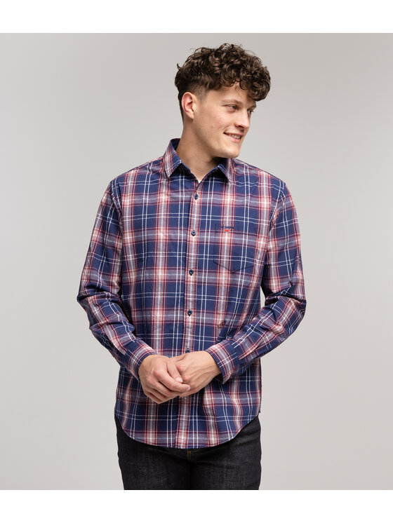 Lee Cooper Lee Cooper Koszula WILL 2118 Kolorowy Regular Fit