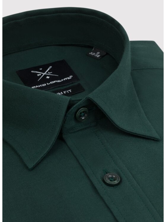 Pako Lorente Pako Lorente Koszula P24WF-1X-053 Zielony Slim Fit