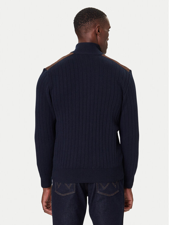 Paul&Shark Paul&Shark Kardigan 15311210 Granatowy Regular Fit