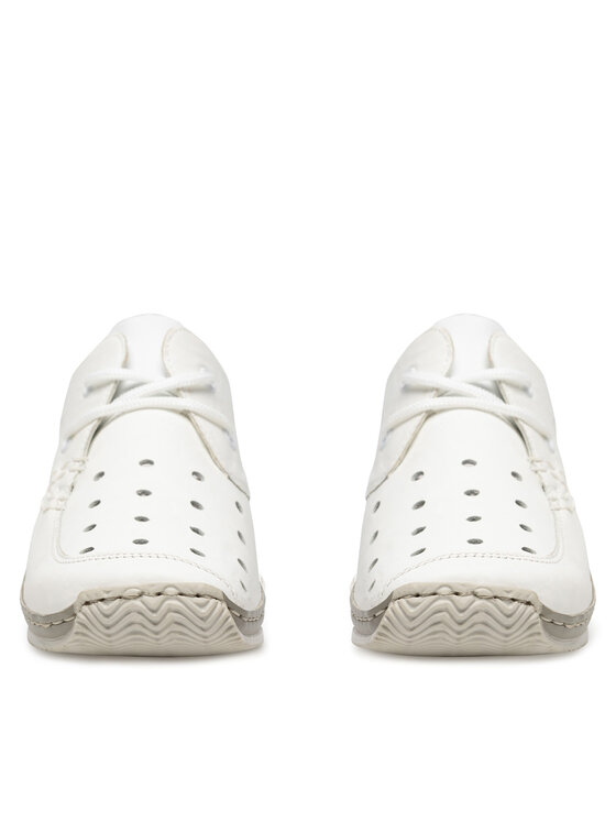Rieker Rieker Halbschuhe L1715-80 Weiß