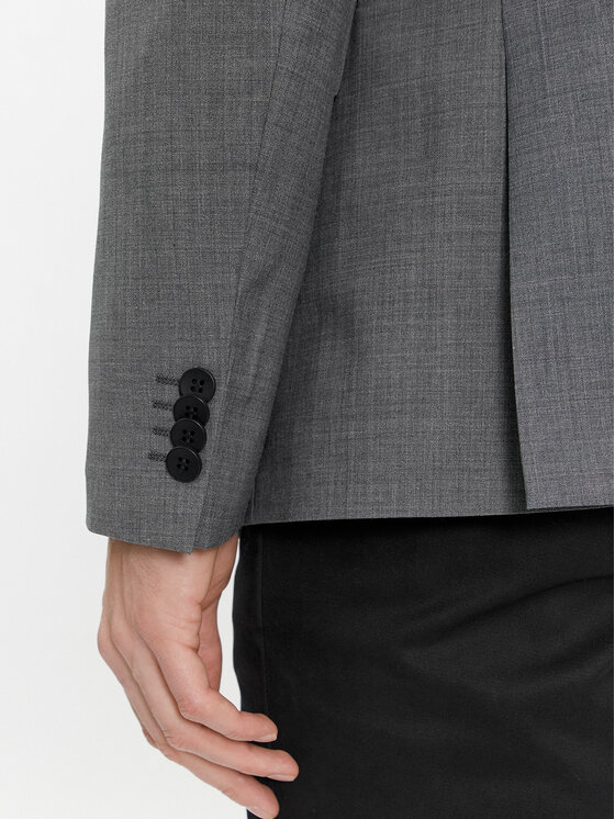 Calvin Klein Calvin Klein Giacca da abito K10K112935 Grigio Regular Fit