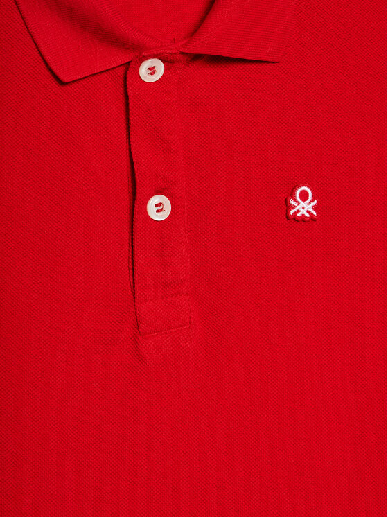 United Colors Of Benetton United Colors Of Benetton Polo 3089G3008 Κόκκινο Regular Fit