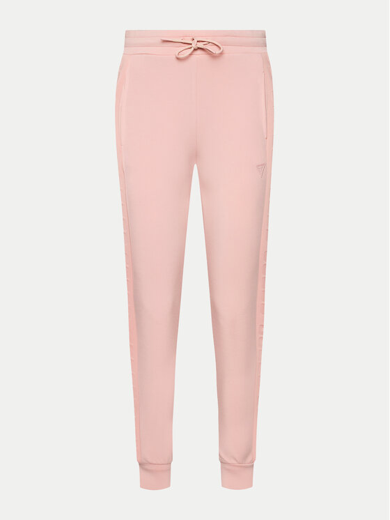 Guess Guess Pantaloni da tuta V2YB18 K7UW2 Rosa Regular Fit