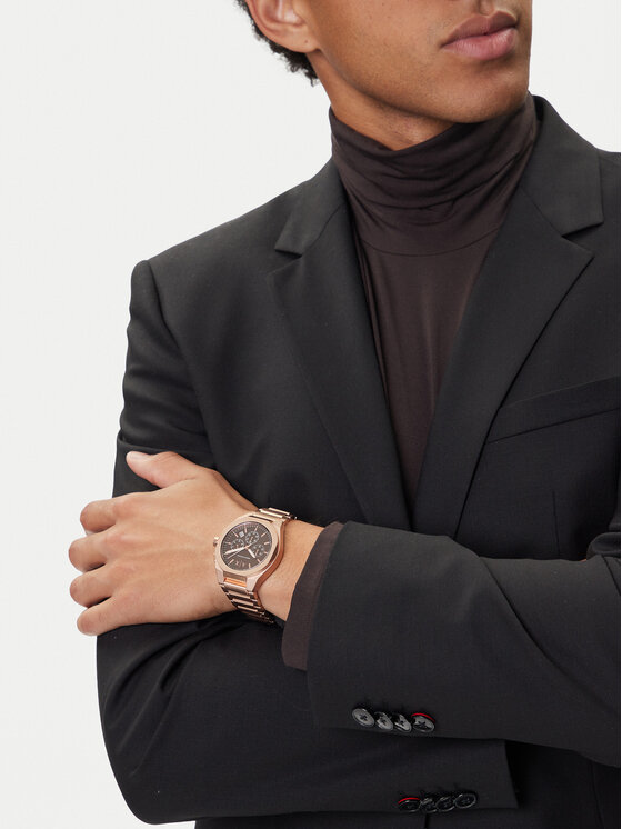 Armani Exchange Armani Exchange Zegarek AX4188 Różowe złoto