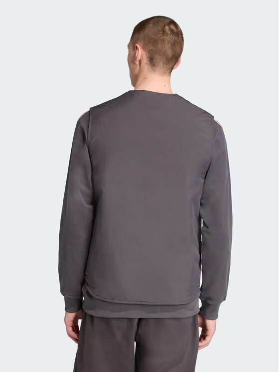 adidas adidas Kamizelka Manchester United Terrace Icons Czarny Regular Fit
