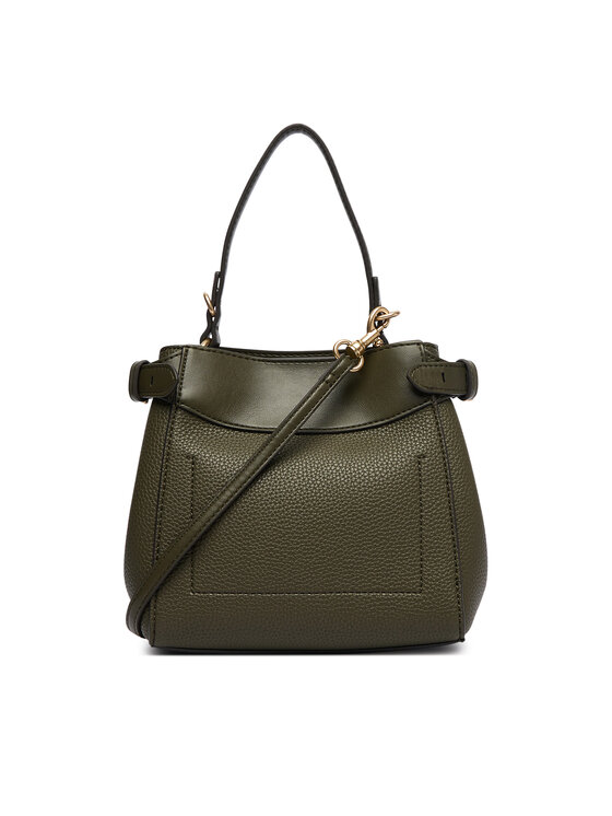 Calvin Klein Calvin Klein Torebka Mix Media Crossbody LV04F3885G Zielony ciemny