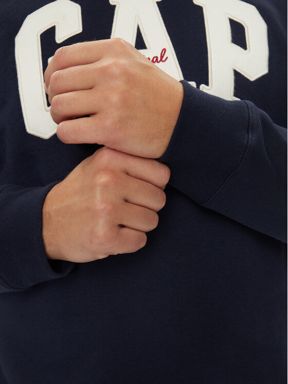 Gap Gap Суитшърт 852079-00 Тъмносин Regular Fit